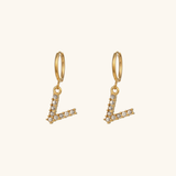 Initial Earrings Wilhemina
