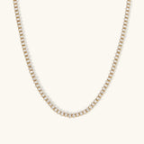 Wisteria Diamanten Tennis Ketting