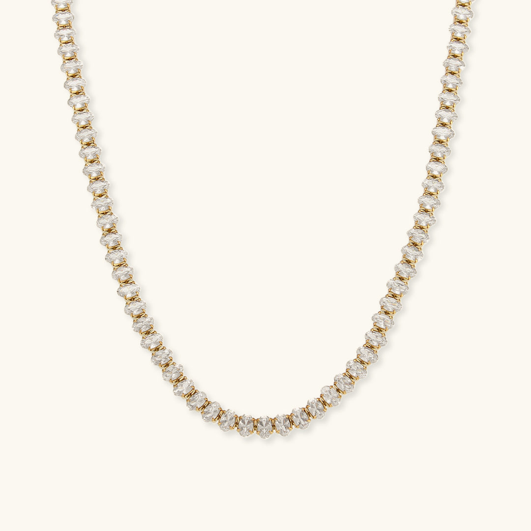 Diamond Tennis Necklace Wisteria
