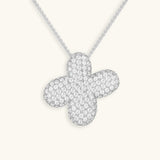 Diamond Initial Bubble Necklace