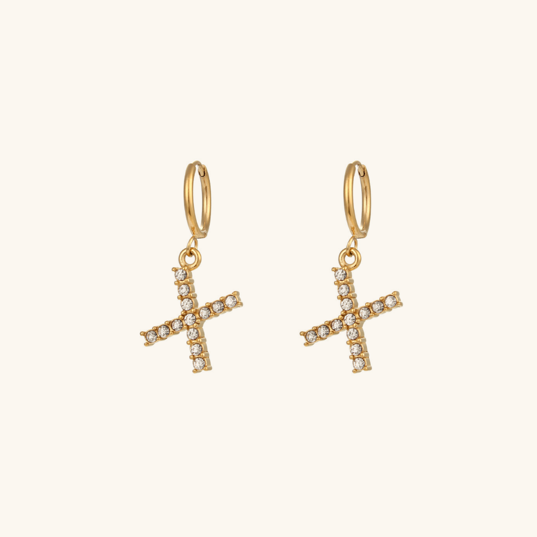 Initial Earrings Wilhemina