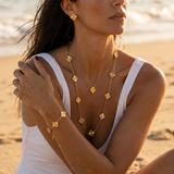 Klover Set Goud