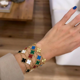 Six-Pack Clover Bracelets