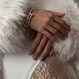 Elegance Nail Deluxe 18K Gold Bracelet