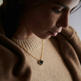 Black Clover Leaf Necklace
