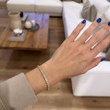 Golden Tennis Bracelet