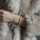 Golden Tennis Bracelet