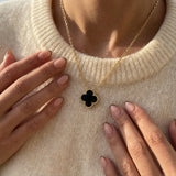 Black Clover Leaf Necklace